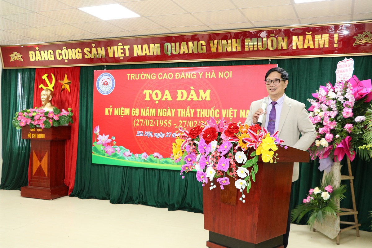 Trường Cao đẳng Y Hà Nội tổ chức Toạ đàm Kỉ niệm 69 năm ngày Thầy thuốc Việt Nam.