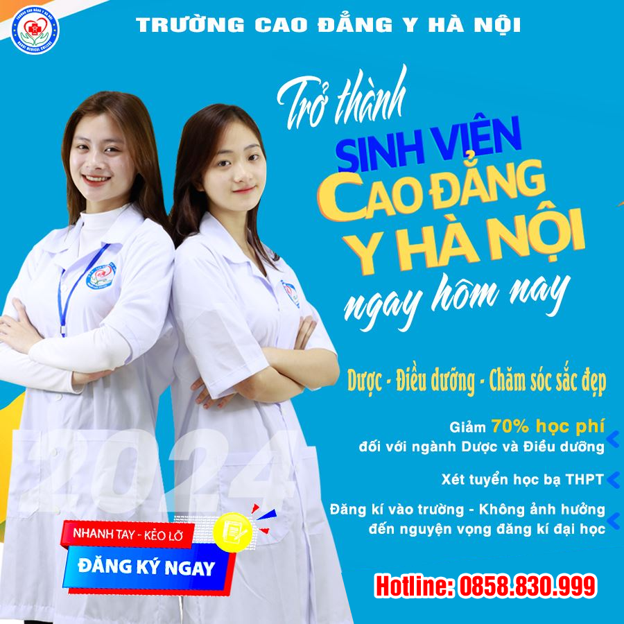 THÔNG BÁO TUYỂN SINH TRÌNH ĐỘ CAO ĐẲNG HỆ CHÍNH QUY NĂM 2024