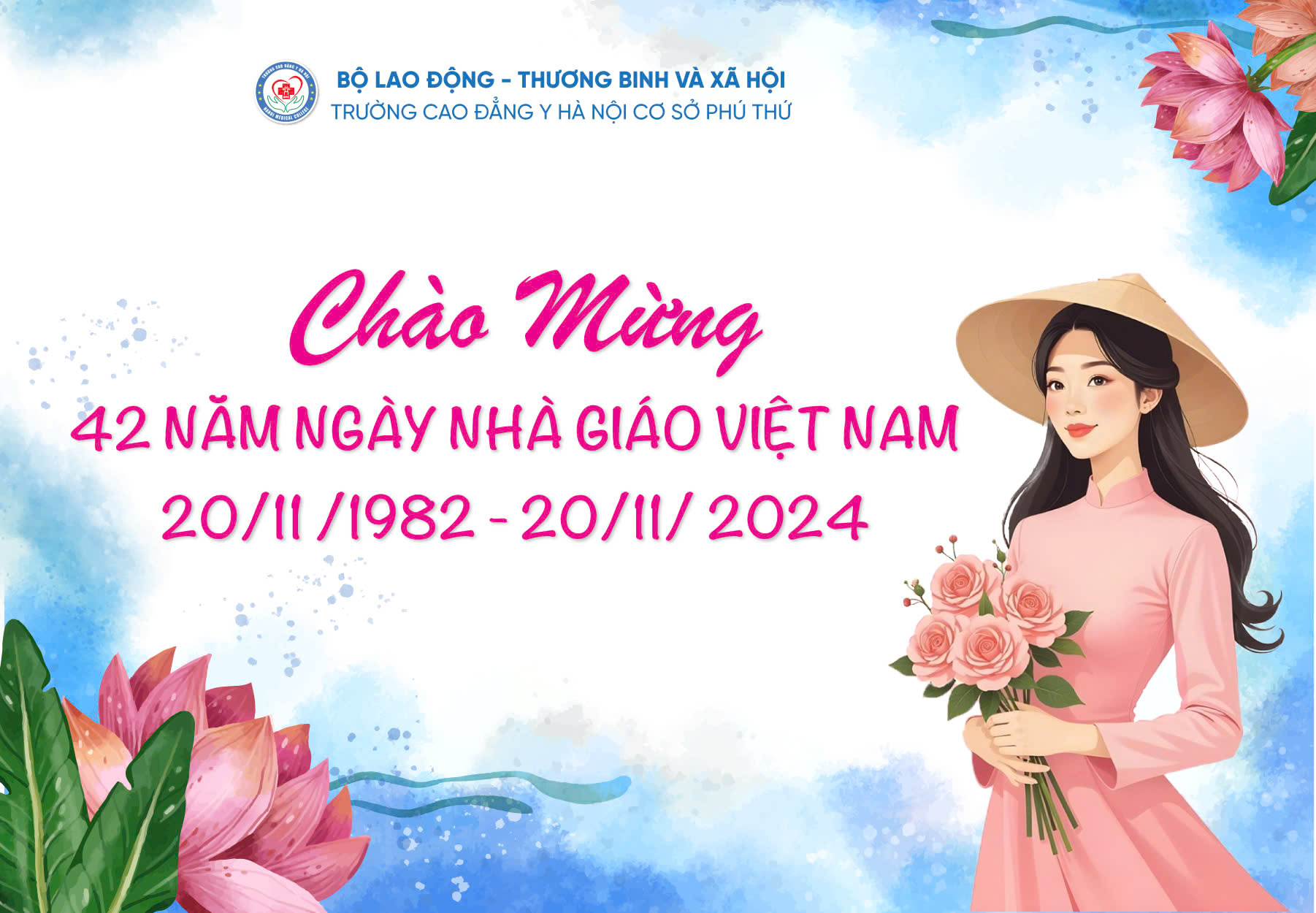 CHÚC MỪNG 42 NĂM NGÀY NHÀ GIÁO VIỆT NAM (20/11/1982 - 20/11/2024)