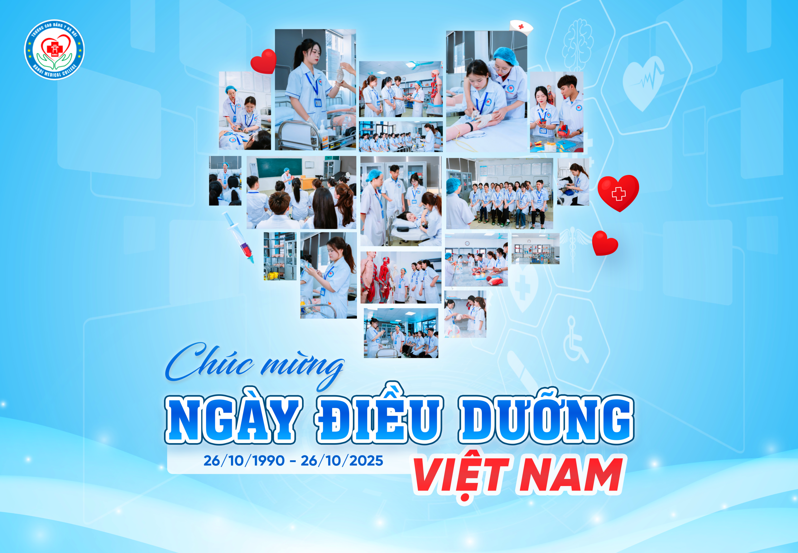 CHÚC MỪNG NGÀY ĐIỀU DƯỠNG VIỆT NAM (26/10/1990 - 26/10/2025)