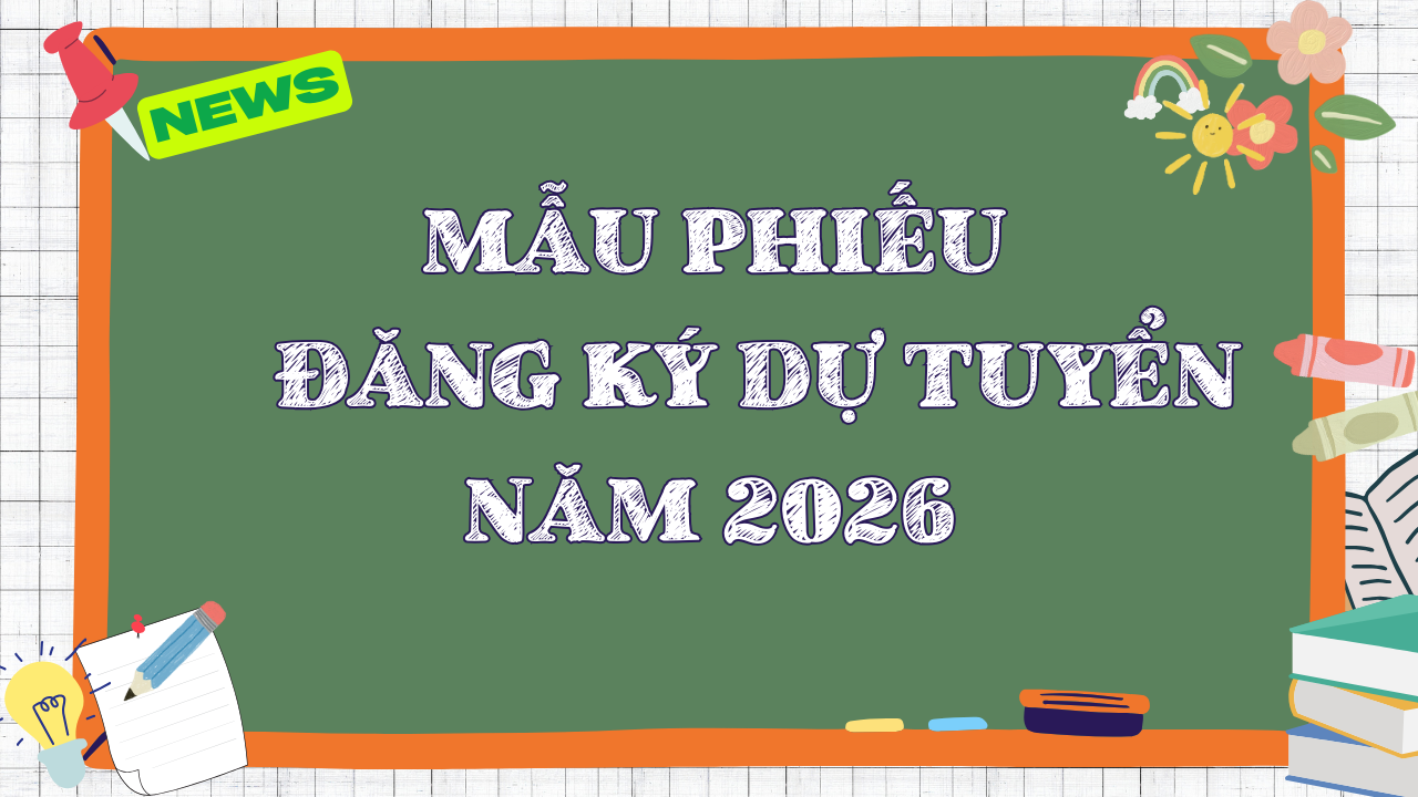 MẪU PHIẾU ĐĂNG KÝ DỰ TUYỂN TRƯỜNG CAO ĐẲNG Y HÀ NỘI NĂM 2026